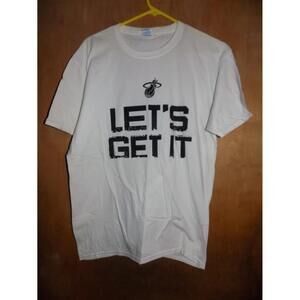 Miami Heat Lets Get It T Shirt Xl